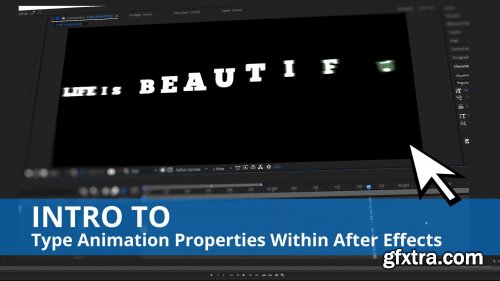 Intro To Type Animation Properties Within After Effects