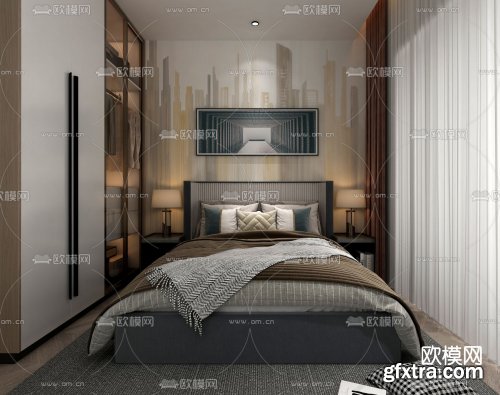 Modern Style Bedroom 379
