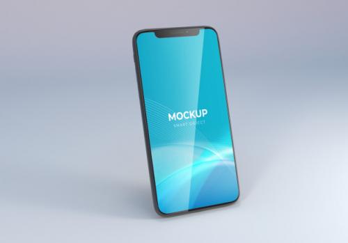 Realistic Smartphone Mockup Premium PSD