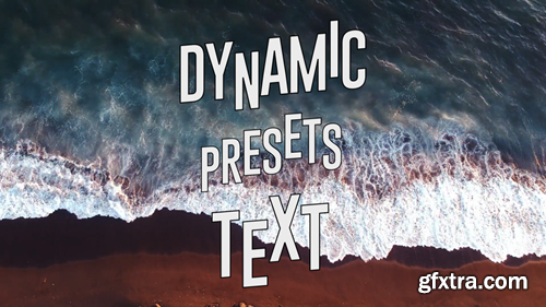 MotionArray Dynamic Text Presets 283338