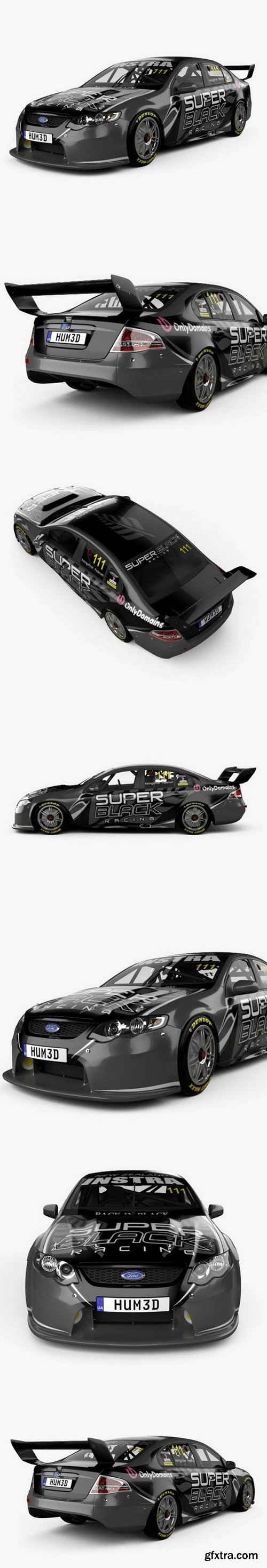 Ford Falcon (FG) V8 Supercars 2014 3D model