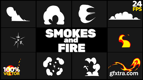 MotionArray Fire And Smokes 577667