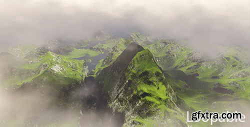 Videohive Cloudy Mountains 20664642