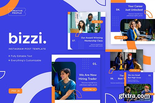 Bizzi - Instagram Post - Social Media Kit
