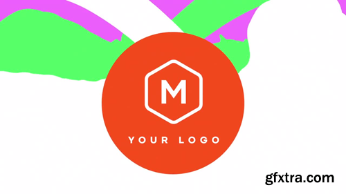 MotionArray Vibrant Paints Logo Reveal 575945