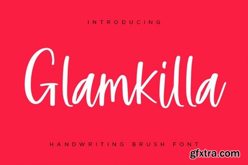 Glamkilla - Handwriting Brush Font