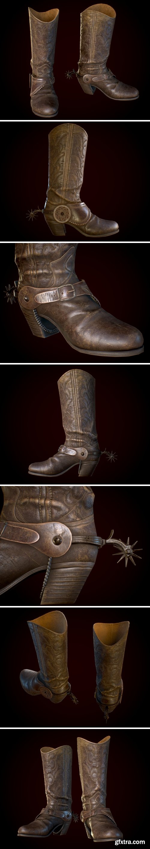 ArtStation – Cowboy boots