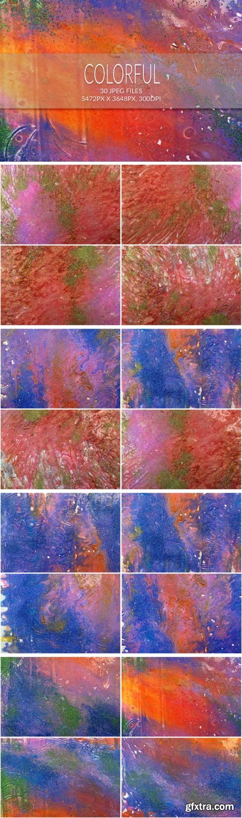 Liquid Paint - Colorful Textures 3656133