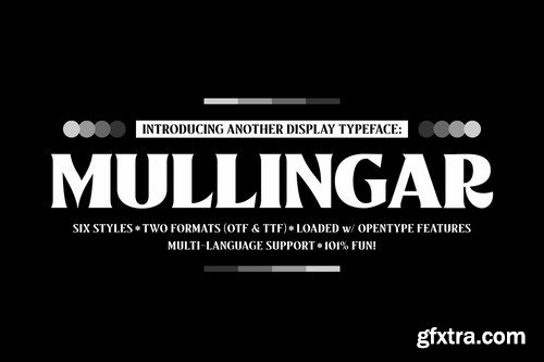 CM - Mullingar Display Typeface 4889352