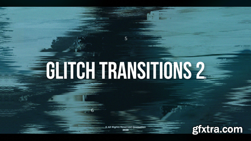 MotionArray Glitch Transitions V2 578129