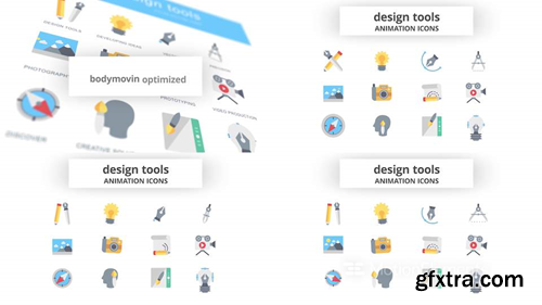 MotionElements Design Tools - Animation Icons 14733705