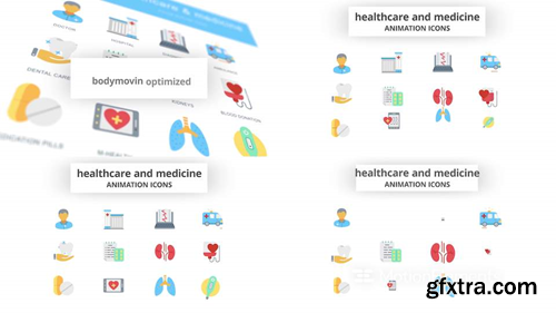 MotionElements Healthcare & Medicine - Animation Icons 14733709