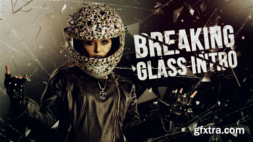 MotionArray Breaking Glass Intro 558309