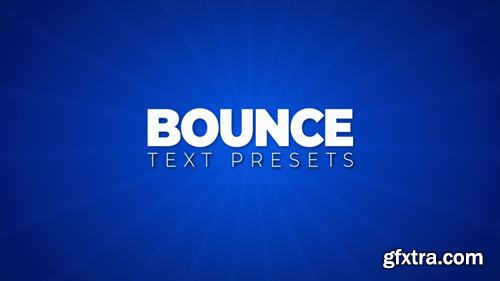 MotionArray Bounce Text Presets 308088