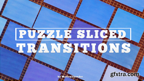 MotionArray Puzzle Sliced Transitions 357032