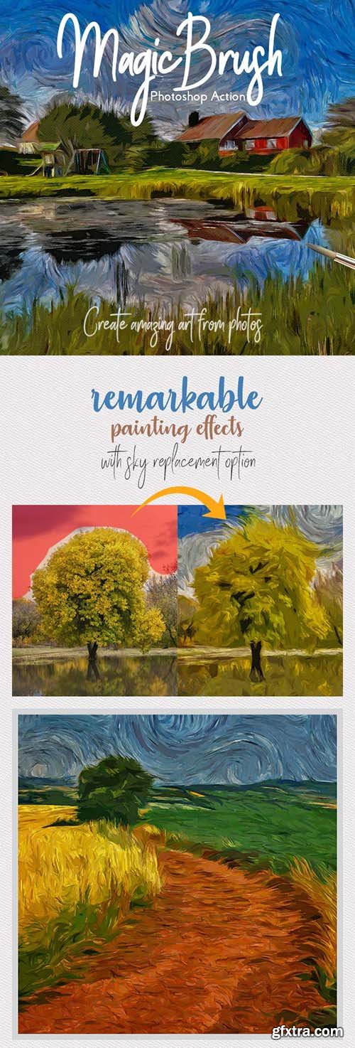 GraphicRiver - Magic Brush Painting Action 26535267