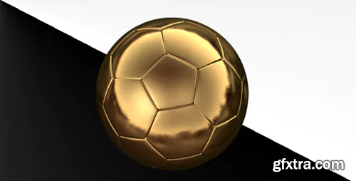 Videohive Golden Soccerball 360 5635194