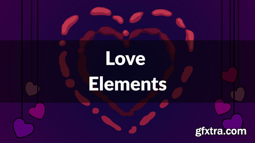 MotionArray Love Elements Pack 589381