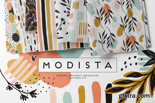 CM - Modista Abstract Botanical Patterns - 4574599