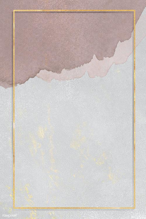 Rectangle gold frame on texture background illustration - 2040969
