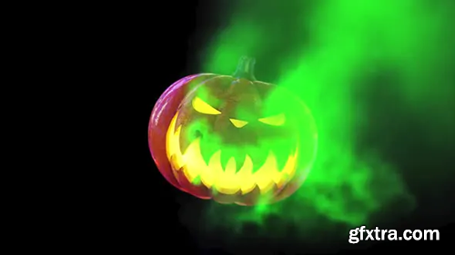 Videohive Halloween Pumpkin 4K 24805871