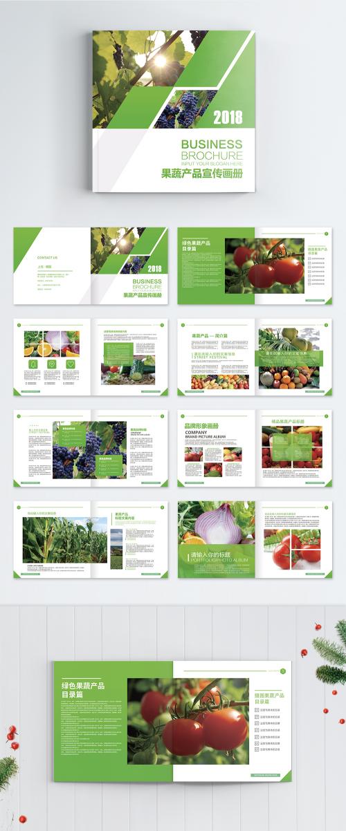 LovePik - green fruit and vegetable brochure - 400825797