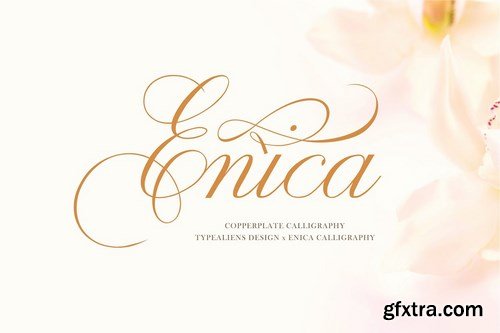CM - Enica Stunning Script Fonts 4968344