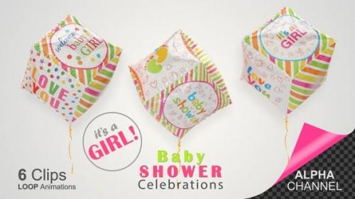 Videohive - Baby Shower Celebration - Baby Girls - 26731285