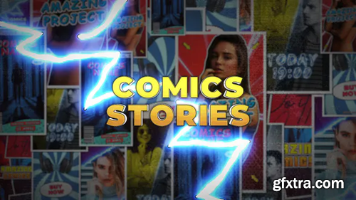 Videohive Comics Instagram Stories 26735231