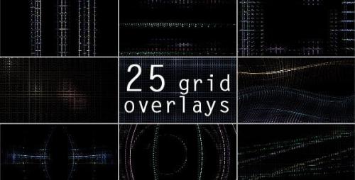 Videohive - Grid Overlays - 5450279