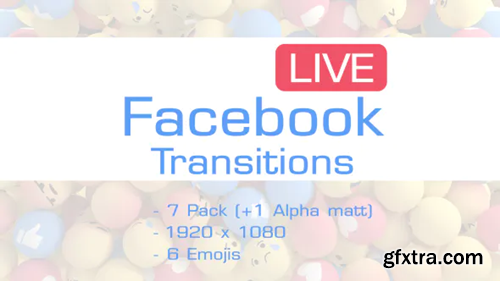 Videohive Facebook Like Reactions Transition 19619829