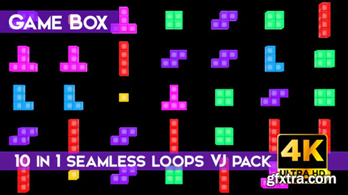 Videohive Game Box VJ Loops Pack 22521498