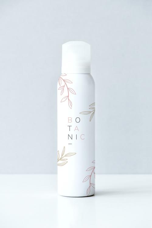 Beauty spray bottle mockup design - 1209922