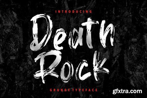 Death Rock Grunge Typeface