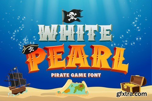 White Pearl - Pirate game font