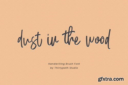 CM - Dust in the wood font 4966307