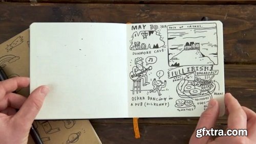 Skillshare Live: Fun Prompts to Develop Your Sketchbook Practice