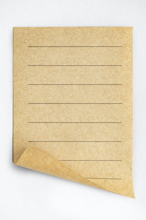 Blank vintage brown paper design - 1202101