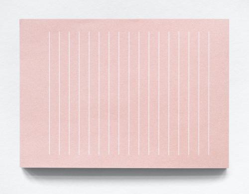 Blank horizontal pink paper design - 1202129
