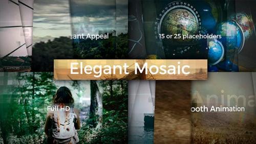 Videohive - Elegant Mosaic Opener - 12761792