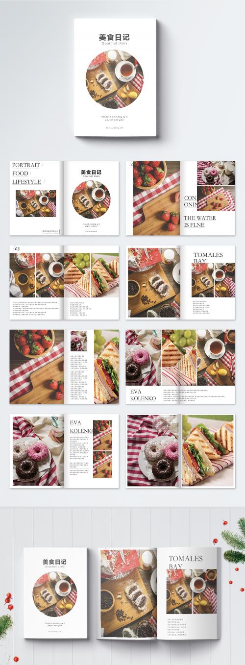 LovePik - afternoon tea food brochure - 400428377