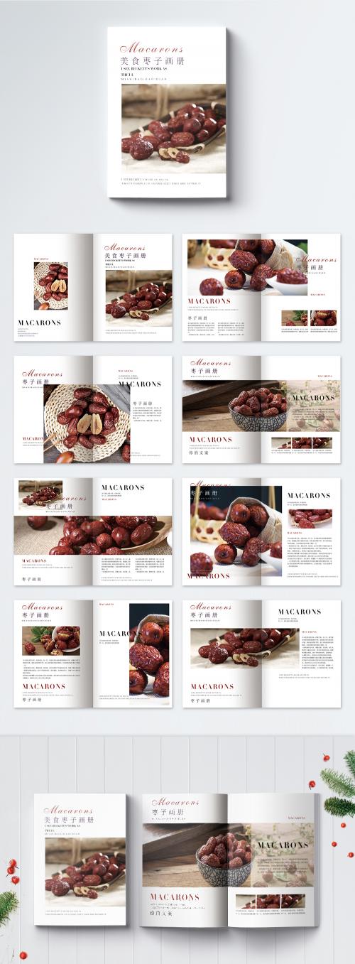 LovePik - red dates food brochure - 400441574