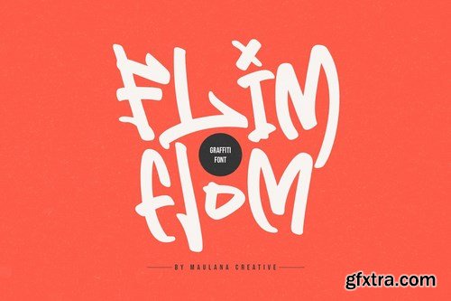 CM - Flim Flom - Graffiti Font 4877912