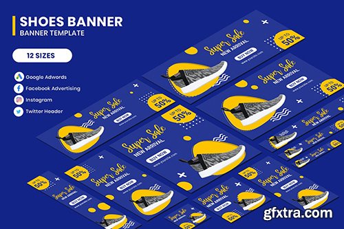 Shoes Banners Ads Template