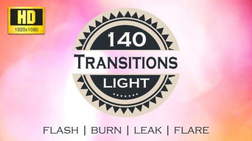 Videohive - 140 Real Light Transitions - HD - 21662640