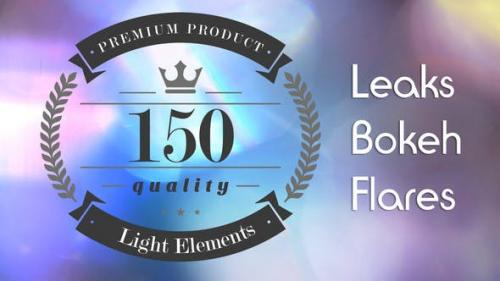 Videohive - 150 Light Leaks, Bokeh and Flares - 22041843