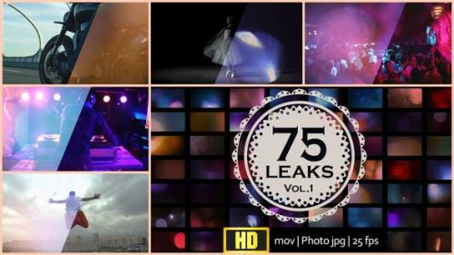 Videohive - 75 Real Light Leaks and Bokeh - 21446941