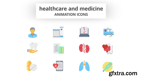 MotionArray Healthcare & Medicine - Animation Icons 586288