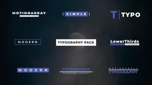 MotionArray - Typography Pack - 583319