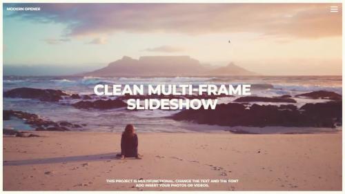 MotionArray - Clean Multi-frame Slideshow - 587278